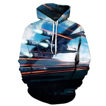 Star Wars Hoodies &#8211; X-Wing 3D Print Hooded Jumper with Pocket