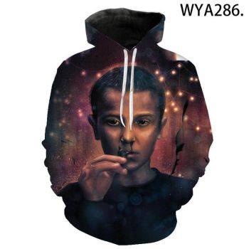 Stranger Things 3D Printed Hoodies &#8211; Fashion Streetwear Pullover
