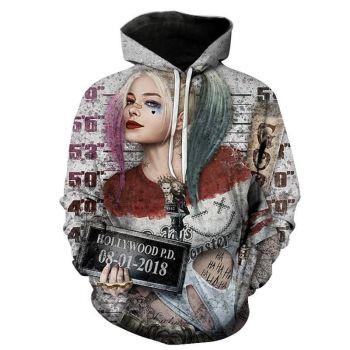 Suicide Squad 3D Printed Hoodie &#8211; Fashion Pullover Sportswear