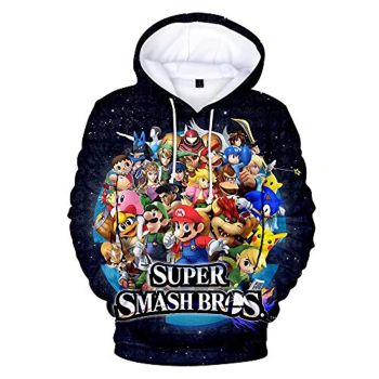 DQS Smash Brother Hoodie DQS 3D Print Hooded Sweatshirt