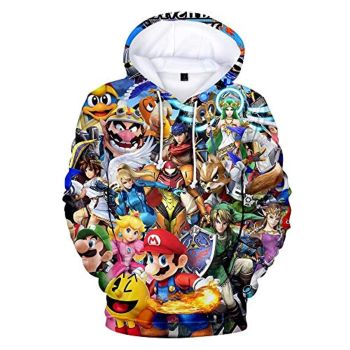 DQS Smash Brother Hoodie DQS 3D Print Hooded Sweatshirt
