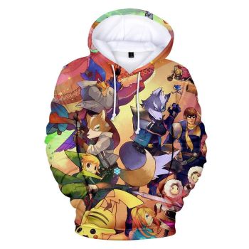 DQS Smash Brother. Ultimate 3D Game Sweatshirts Hoodies