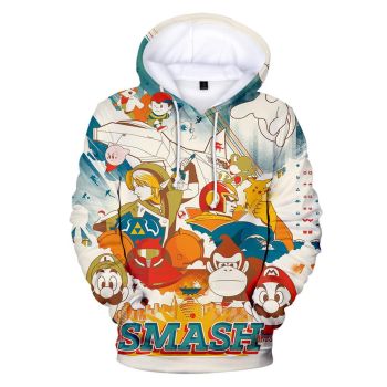DQS Smash Brother. Ultimate 3D Game Sweatshirts Hoodies