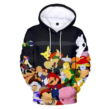 DQS Smash Brother. Ultimate 3D Game Sweatshirts Hoodies