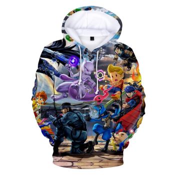 DQS Smash Brother. Ultimate 3D Game Sweatshirts Hoodies