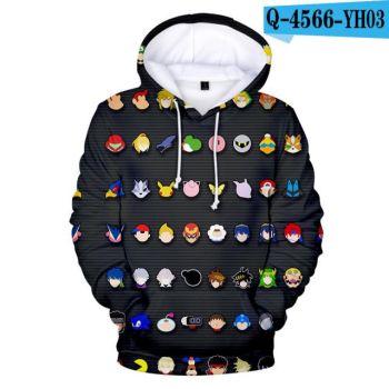 DQS Smash Brother. Ultimate 3D Game Sweatshirts Hoodies