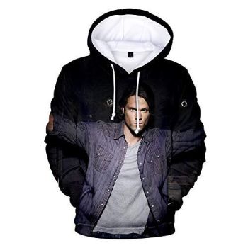 Supernatural Hoodies &#8211; Unisex 3D Print Hooded Pullover Sweatshirt