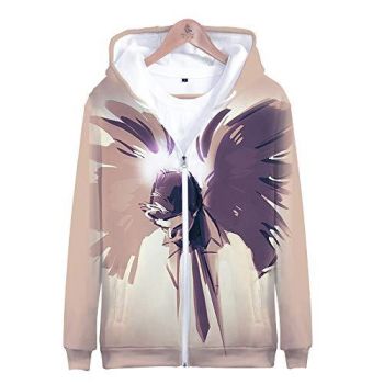 Supernatural Hoodies &#8211; Unisex 3D Print Hooded Zipper Sweatshirt