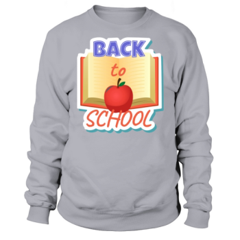 Back to School Sticker Sweatshirt