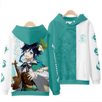 Beautiful Genshin Impact Venti Anime Hoodie