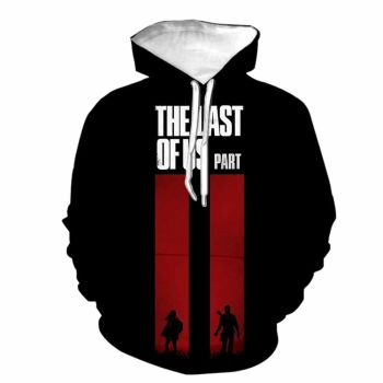 The Last Of Us 3D Print Hoodies &#8211; Game Sweatshirt Pullover