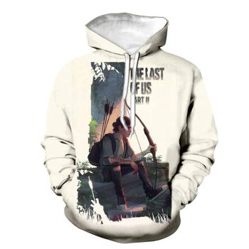 The Last Of Us 3D Print Hoodies &#8211; Game Sweatshirt Pullover