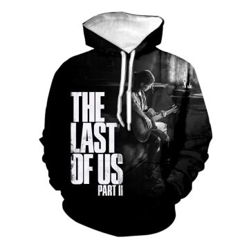 The Last Of Us 3D Print Hoodies &#8211; Game Sweatshirt Pullover