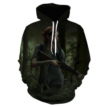 The Last Of Us 3D Print Hoodies &#8211; Game Sweatshirt Pullover