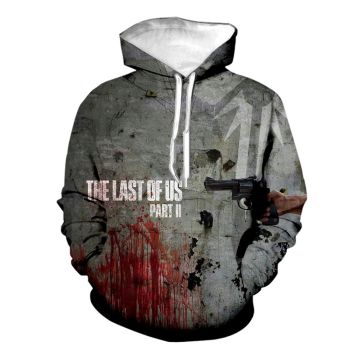 The Last Of Us 3D Print Hoodies &#8211; Game Sweatshirt Pullover