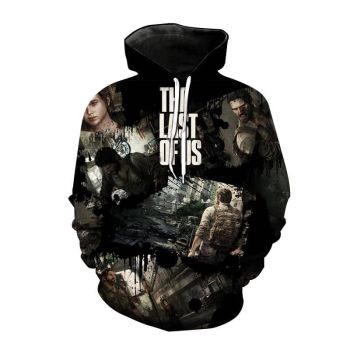 The Last Of Us Hoodies &#8211; Game 3D Print Hooded Sweatshirt