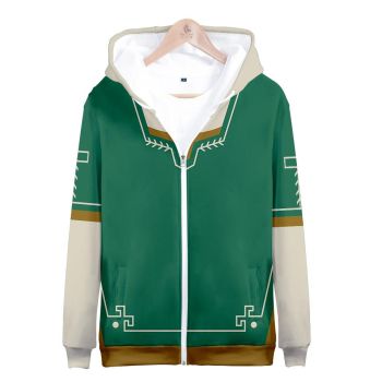 The Legend of Zelda 3D Print Zipper Hooded Jacket Hoodies