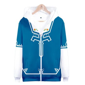 The Legend of Zelda 3D Print Zipper Hooded Jacket Hoodies