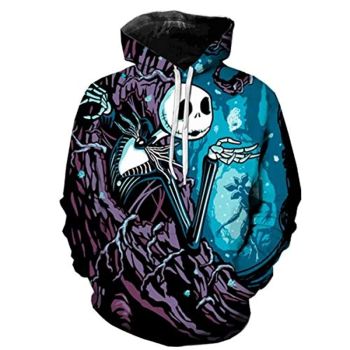 The Nightmare Before Christmas 3D Printed Hoodie