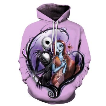 The Nightmare Before Christmas Hoodie &#8211; Fashion Hooded Pullover Sweatshirts