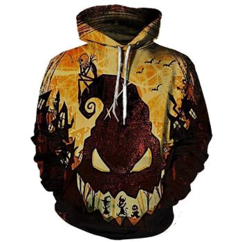 The Nightmare Before Christmas Hoodie &#8211; Pullover Black Hoodie