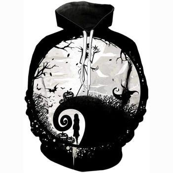 The Nightmare Before Christmas Unisex 3D Print Hoodie