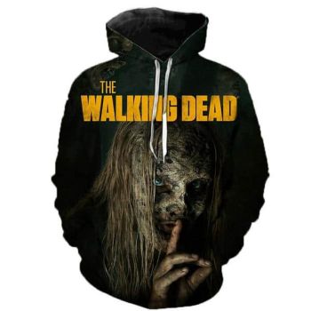 The Walking Dead 3D Printed Hoodie &#8211; Fashion Casual Sweatshirts Pullover