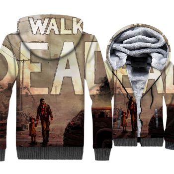 The Walking Dead Jackets &#8211; The Walking Dead Series Movie Icon 3D Fleece Jacket