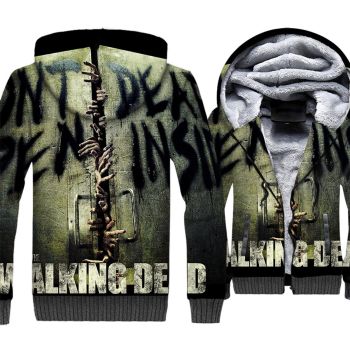 The Walking Dead Jackets &#8211; The Walking Dead Series Super Terror Icon Super Cool 3D Fleece Jacket