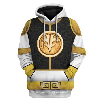 Precious Yellow White Belt Pattern Indians Hoodie