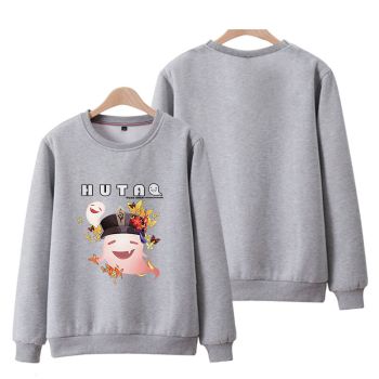 Retro Genshin Impact Hutao Grey Hoodie