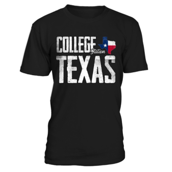 Vintage College Station Texas Flag