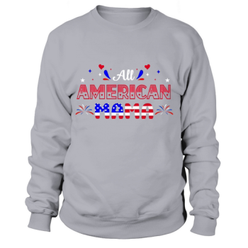 All American Mama 4th July Sweatshirt
