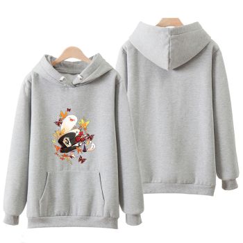 Cute Genshin Impact Hu Tao Grey Hoodie