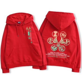 Durable Genshin Impact Kaedehara Kazuha Anime The Red Hoodie