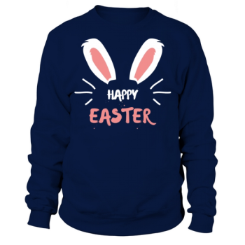 Easter Bunny Eggs Jesus Basket Christ Chick Holida Sweatshirt