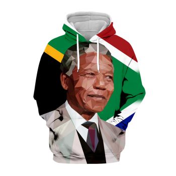 Generous And Beautiful Colorful Headshot Pattern Headshot Hoodie