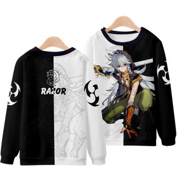 Fashion Genshin Impact Anime Razor Violet Hoodie
