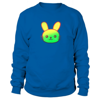 Colourful Easter Bunny for Easter Bunny Sweatshirt