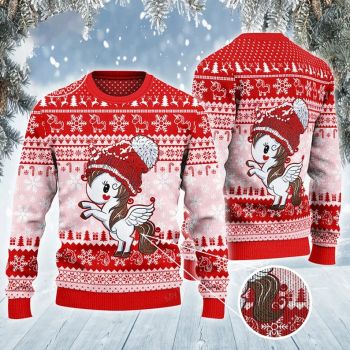 Unicorn Lovers Christmas Gift All Over Print 3D Sweater Tshirt Hoodie Apparel,Christmas Ugly Sweater