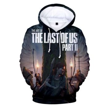 Unisex 3D Hooded Sweatshirt &#8211; The Last of Us Hoodie Streetwear