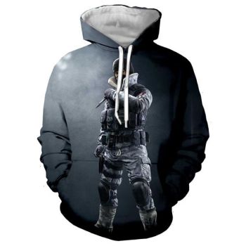 Unisex 3D Printed Rainbow Six Siege Men Sweatshirts Hip Hop Hoodie