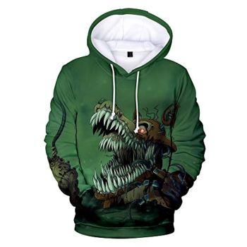 Unisex Five Nights at Freddy Hoodie 3D Print Pullover Cosplay Hooded Sweatshirt Costume for Men Kids