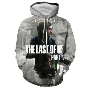Unisex Game The Last of Us: Part II 3D Printed Hoodie Pullover