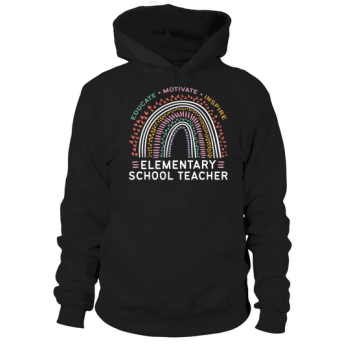 Educate Motivate Inspire Elementary Hoodies