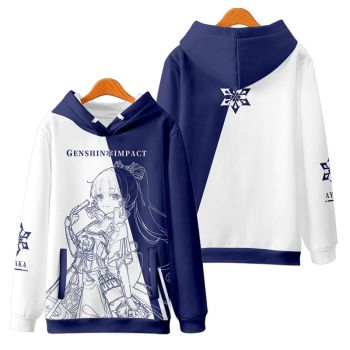 Temperament Genshin Impact Kamizato Ayato Amine Hoodie