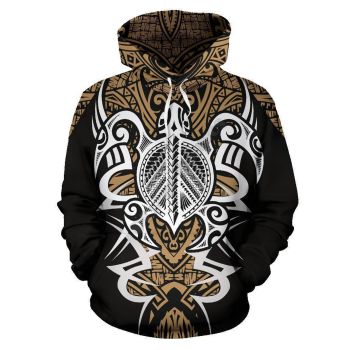 Street Style Black Turtles Pattern Animals Hoodie