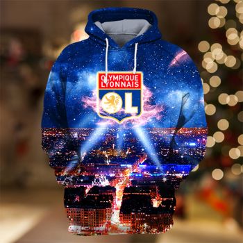 Vintage  Blue Lighting Pattern Lighting Hoodie