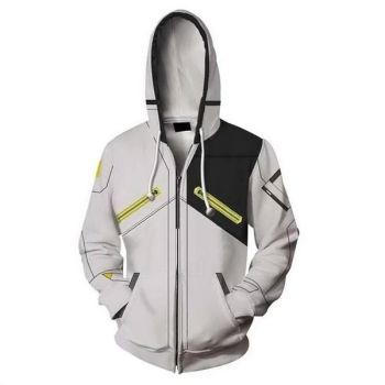 Valorant 3D Print Zipper Up Sweatshirt Hoodie