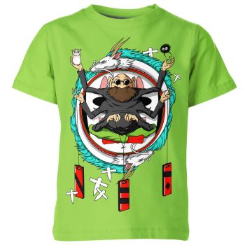 Enchanted Spirited Away in Green Shirt